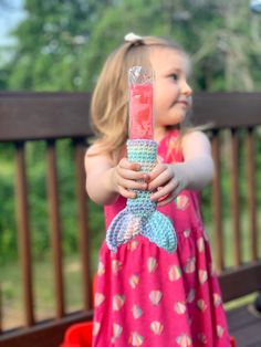 "Our cute mermaid tail popsicle holder is the perfect accessory for any summer time activity! This snug fitting pop holder fits an \"otter pop\" type popsicle! It protects your hand from getting way too cold!  Mermaid tail is made from an acrylic yarn in an ombré water color type color scheme of pinks, purple, blue, & yellow! Due to ombré color yarn each tail will be a bit different  Each one is made by me so each one is unique and special  Made in a smoke free home but not pet free 🐈🦮 Rainbow days purse linked below: https://www.etsy.com/listing/797406201/rainbow-days-crochet-bag?ref=shop_home_recs_6&frs=1&sca=1 Hair clip in other color options linked below: https://www.etsy.com/listing/1028782359/crochet-bow-hair-clip-set-bow-knot?ref=shop_home_recs_46&frs=1 Wanna make your own? Patter Cute Mermaid Tail, Crochet Swaddle, Mermaid Crochet, Popsicle Holders, Time Activity, Rainbow Pillow, Crochet Mermaid, Crochet Bows, Rainbow Crochet