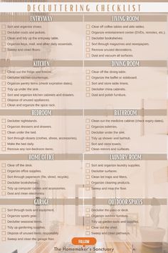 the ultimate guide to cleaning your house checklist is in this info sheet, which shows what you can do