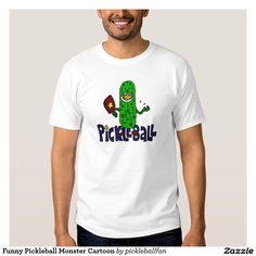 Funny Pickleball Monster Cartoon T Shirt T Shirt Design Template, Rock T Shirts, Bear T Shirt, Flag Tshirt, Love T Shirt, Dog Tshirt, Funny T, Iowa, Cool Shirts