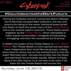 an advertisement for the dark future event with information about its locations and their names on it