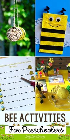 bee activities for preschoolers to do with the bees