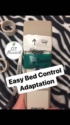 Does your patient have arthritis 🤚🏼 & can’t work their bed control?   ​  ​Adapt!  ​  ​#Regram via @C2d8qveMrQ3 Mirror Therapy, Adaptive Equipment, Get Better, Get Well, Master Class, Happy Hour