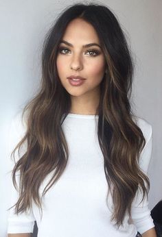 Rambut Brunette, Hair Envy, Brunette Hair, Hair Waves, Flat Iron, Balayage Hair, Gorgeous Hair, Dark Hair, Pretty Hairstyles