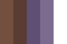 the color purple and brown is shown in this image, it appears to be different shades