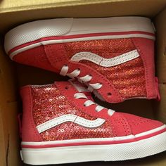 Reposhing This Item I Purchased From @2muchstuff3691. Loved It, But Ready To Rotate For Something New. Questions? Leave A Comment Below! Still New Never Worn Cute Vans Sneakers For School, Cute Pink Vans Sneakers, Girl Vans, Pink Sneakers, Shoes Baby, Sk8 Hi, Vans Shoes, Something New, Kids Shoes