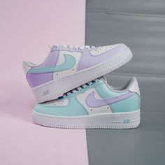 Elevate your sneaker game with our Purple Blue Air Force 1s Custom Shoes! Featuring a unique design, these sneakers will make a bold statement wherever you go. With a comfortable fit and durable construction, these shoes are perfect for any occasion. Add a touch of color to your wardrobe and step out in style with our custom sneakers. The perfect gift for friends, family, that special someone, or yourself ✨ ★Design made by independent artist, inspired by Nature, Flowers, Anime etc. 💯 Brand New & Authentic. 👨‍🎨 Handcrafted with attention to detail. ❤️ Waterproof and scratchproof. ✈︎ Free Worldwide Shipping. 👌 Easy ordering process with secure payment options. Custom Af1, Air Force 1s, Blue Air, Air Force 1 Custom, Custom Air Force 1, Blue Pink Purple, Hand Painted Shoes, Cute Nike Shoes