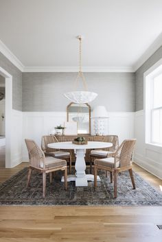 the dining room is clean and ready for us to eat in it's new home