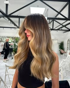 Balayage Hair Brunette With Blonde Long Layers, Full Highlights Balayage, Brown Hair Soft Balayage, Hair Color Gradient, From Brown To Blonde Hair Transformation, Brunette Honey Blonde Highlights, Soft Brunette Balayage Natural, Soft Bronde Balayage Brunette, Light Dimensional Brunette