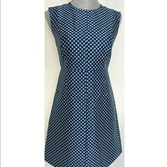 This Is A Chic Diane Von Furstenberg Blue Geometric Print Dress. This Is A New Dress With Tags! Blue Shift Dress For Daywear, Blue A-line Mini Dress For Daywear, Blue Shift Mini Dress, Blue A-line Lined Dress, Geometric Print Dress, Von Furstenberg, Diane Von, Diane Von Furstenberg, Geometric Print