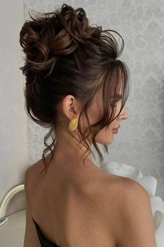 30 Great Ideas Of Wedding Updos For Long Hair Bridesmaid Hair Inspo, Κούρεμα Bob, Fishtail Braid, Long Hair Wedding Styles, Long Hair Updo, Wedding Updo, Wedding Hair And Makeup, Romantic Weddings