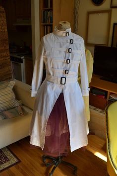 Victorian Lab Coat, Joseph Merrick, The Elephant Man, London Hospital, Steampunk Costume