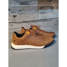 New Without Tags!! Timberland Tan Leather Lace Up Shoes - Sneakers. Size 13. Leather Tennis Shoes, Timberlands Shoes, Timberland Shoes, Timberland Mens, Shoes Color, Up Shoes, Leather Lace, Lace Up Shoes, Mens Shoes Sneakers