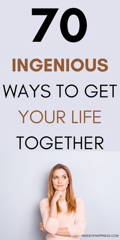 70 Effortless Ways To Get Your Life Together How To Get My Life Together, Creating Habits, Get Your Life Together, Personal Growth Plan, Life Habits, Productive Habits, Productive Things To Do, Writing Therapy, Personal Improvement