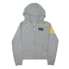 NIKE Therma Fit Live Strong 2012 Hoodie Grey Full Zip Mens S Gray Sporty Sweatshirt With Logo Detail, Gray Sporty Sweatshirt With Logo, Sporty Gray Sweatshirt With Logo, Gray Sporty Hoodie With Branding, Sporty Gray Hoodie With Branding, Casual Sports Hoodie With Logo Detail, Sports Hoodie With Logo Detail, Sportswear Hoodie With Logo For Sports, Urban Cotton Sweatshirt For Sports