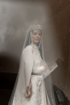 Armenian girl in traditional clothes photo by Alla Kareni Armenians/ Wedding Taraz / Garment / Photoshooting Армянка в традиционном наряде тараз photo by Alla Kareni Фотосессия в таразе Traditional Clothes, Wedding Dress, White, Clothes