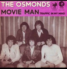 the osmonds movie man - traffic in my mind lp album cover, 1970