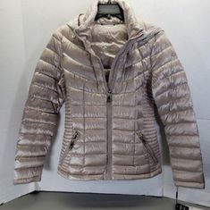 Brand New With Tags, Beautiful Shiny Gray Calvin Klein Puffer Jacket Coat. Size Small Calvin Klein Casual Spring Outerwear, Calvin Klein Beige Outerwear For Spring, Casual Beige Calvin Klein Outerwear, Calvin Klein Casual Beige Outerwear, Calvin Klein Beige Spring Outerwear, Calvin Klein Long Sleeve Puffer Jacket For Fall, Calvin Klein Winter Puffer Jacket For Cold Weather, Fitted Beige Calvin Klein Outerwear, Calvin Klein Puffer Jacket