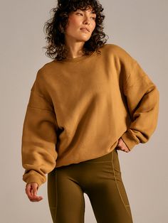 Outdoor Voices, Body Fit, Rich Color, Real Life, The Voice, Organic Cotton, Relaxed Fit, Crew Neck