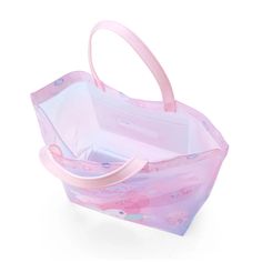 Pool Bag is released in Japan Today~! A collection of items that are very useful at the beach, pool, and leisure ☆ The soft, milky sheer feel adds a cool impression. Vinyl material is safe even if you put wet items in it. Size: Approx. width 34 x depth 11 x height 26.5 cmHandle length: approx. 35 cm Material: PVC Detail: ●Inner open pocket 1●Pocket has name space*Model height: 108cm Photo credit: Sanrio Japan Pool Bag, Stationary Shop, Sanrio Japan, Pool Bags, Disney Shanghai, Calendar Stickers, Plush Toy Dolls, Ear Hats, Wallet Pouch