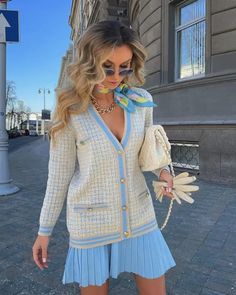 Tennis Skirt Outfit, Chic Business Casual, Preppy Chic, Mode Inspo, Feminine Outfit, Classic Outfits, Mode Inspiration, Looks Vintage, Elegant Outfit