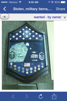 great way to display retired uniforms and medals! Military Retirement Parties, Army Retirement, Shadow Box Ideas, Military Crafts, Military Shadow Box, Military Awards, Promotion Party, Military Retirement, Military Memorabilia