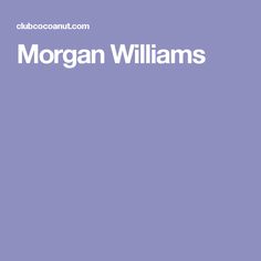 morgan williams on the cover of his book