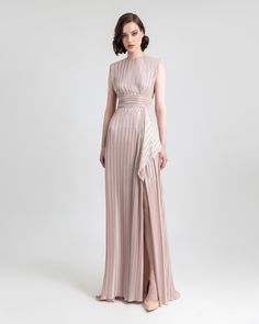 Jersey Fabric Dress, Ruffle Dress Long, Unique Prom Dresses, Eve Dresses, Ruffled Dress, Elegant Dresses Long, Gorgeous Gowns, Long Dresses, Formal Gowns