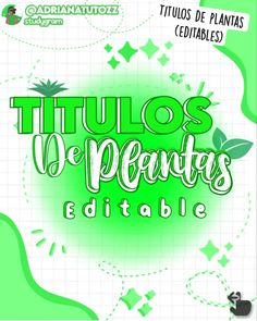 an advertisement with the words titulos de pecados editable on it