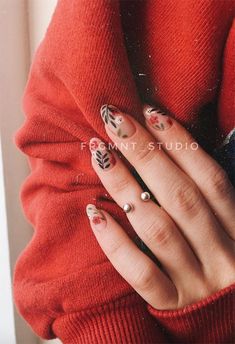 71 Fall Nail Designs to Fall in Love with: Fall Nails to Inspire White Nail, Fall Nail, Cool Nail Designs, Fall Nail Designs, Fall Nails, Square Nails, Cute Acrylic Nails, Nail Artist