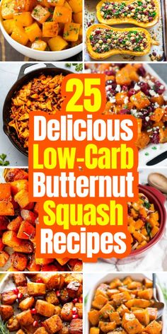 25 delicious low carb butternut squash recipes