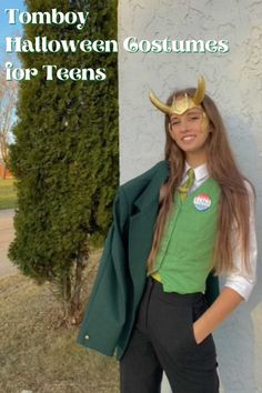 Halloween Costumes For Tomboys, Tomboy Halloween Costume Ideas, Gender Neutral Halloween Costumes, Tomboy Halloween Costumes, Single Halloween Costumes For Teens, Costumes For Teen Boys, Halloween Teen Costumes, Halloween Costumes For Teen Boys, Halloween Ideas For Teens