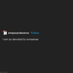 the words emperadeexox follow on a black background