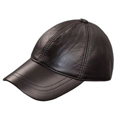 "100% 'Real leather' lambskin 'Baseball cap' Pre-curved visor One size - adjustable Velcro back strap 6 Panel real leather high quality stitching and lining Simple plain style for everyday Great gift for Men Same day shipping Available in 3 colours ► Quality Made from 100% Lambskin Leather Light and stylish Lined with soft fleece fabric for comfort Unisex ► Fixed Peak Pre-curved Peak ensures a beautiful classic Baseball Cap Look always ► Soft Leather Molds over time to each persons head to form Casual Leather Hats With Sweatband, Casual Leather Cap, Adjustable Black Leather Baseball Cap, Black Leather Adjustable Baseball Cap, Adjustable Leather Baseball Cap For Winter, Casual Leather Baseball Cap With Curved Brim, Casual Leather Baseball Cap, Casual Leather Visor Hat, Outdoor Leather Baseball Cap With Curved Brim