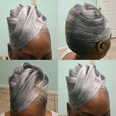 Hair Sculpting, French Rolls, Grey Hairstyle, Updo Hairstyles Tutorials, 27 Piece, Mom Hair