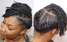 Natural Twist Hairstyles, Twist Hairstyles For Black Women, Flat Twist Styles, Flat Twist Hairstyles, Cabello Afro Natural, Natural Twist, Twisted Hair