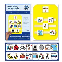 an activity board with stickers on it and instructions to make it easier for children to learn