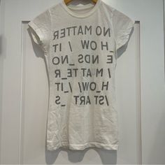 Euc, Size M But Best Fits Xs. I Bought This In 2008 During Their In Rainbows Tour. Radiohead In Rainbows, In Rainbows, Radiohead, Gray White, Colorful Shirts, Womens Tops, Tops & Tees, Rainbow, Grey