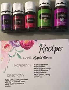 Diy Essential Oil Recipes