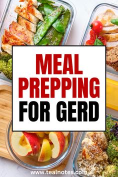 Struggling with Meal Prepping and not sure what to eat for GERD? TealNotes has you covered with our powerful GERD meal plan! Discover easy healthy meal prepping ideas that make meal prepping for beginners a breeze. Our ultimate guide includes Acid reflux dinner recipes designed to fuel your gut and keep you feeling amazing. Ready to transform your meals? Sign up now for our free meal prep plan and start living GERD-free today! Don't miss out—get started now! Diet For Acid Reflux Meals Plan, Gerd Diet Recipes Meals Healthy, Gerd Diet Meal Plan, Healthy Gerd Friendly Recipes, Gerd Snacks Reflux Diet, Gerd Meal Prep, Anti Acid Reflux Recipes, Gerd Safe Foods, Gerd Salad Dressing