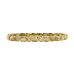 Roberto Coin 18K Opera Diamond Flexible Bracelet Flexible Bracelet, Diamond Collection, Roberto Coin, The Opera, Opera, Jewelry Collection, Jewelry Accessories, Coin, Diamonds