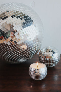 Bring a touch of summer magic with you into fall with our limited Disco Ball Mini Candle. This tiny cutie will bring you a burst of energy, scented with bright citrus, fresh florals, and breezy, beachy notes of kelp and driftwood. Summer Magic, Turquoise Decor, Mini Candle, Mini Candles, Fresh And Clean, Room Spray, Disco Ball