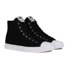 Women's High Top | Black x White Plastic Lace, Thursday Boots, Black High Top Sneakers, Dr Shoes, Nothing New, Limited Edition Sneakers, Mens High Tops, Black High Tops, New Sneakers