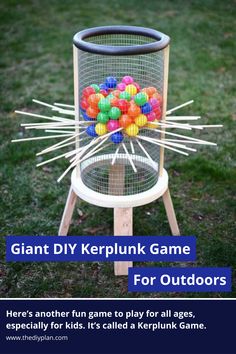 giant diy kerppunk game for outdoorss