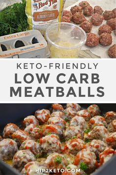 keto - friendly low carb meatballs are the perfect appetizer for any meal