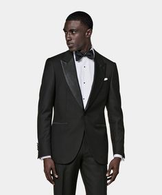 Men's Suits | SUITSUPPLY United Kingdom Wedding Suits Men Black, Black Dinner, Italian Suit, Dinner Jacket, Brown Suits, Navy Suit, Fashion Suits, Havana Brown