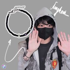 Jungkook Beaded Jewelry, Bts Bracelets, Jungkook Bracelet, Bts Jewellery, Bts Bracelet, Army Accessories, Pop Jewelry, Diy Beaded Rings, Diy Jewelry Unique