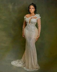 Stylish Naija, Nigerian Lace Styles, African Prom Dresses, Reception Gown, Classy Wedding Dress