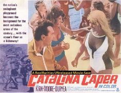 a movie poster for the film catalina caper