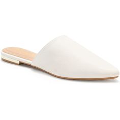 Comfortable And Support---Soft Insole Of Slides Sandals Absorbs The Pressure Of The Foot During Long Standing And Walking, Foam Filler Around The Ankle Reduces Frictional Damage During Walking. The Soft Insole Relieves Foot Fatigue, Lightweight Rubber Sole Suitable To Walk For Extended Periods. Classic Design---Pointed Toe, Is Sexy And Beautiful. Slip On Design, Convenient For Wearing. Breathable Vegan Leather Upper Of The Slip On Flat Sandals Provides Long Lasting Comfort. White Pointed Toe Slip-ons For Summer, Chic Synthetic Flat Slip-ons, Summer Formal Pointed Toe Synthetic Flats, Formal Summer Synthetic Pointed Toe Flats, Formal Summer Pointed Toe Synthetic Flats, Formal Summer Pointed Toe Flats, White Flat Pointed Toe Flats For Spring, White Pointed Toe Flats For Spring, Spring Synthetic Pointed Toe Slip-on Flats