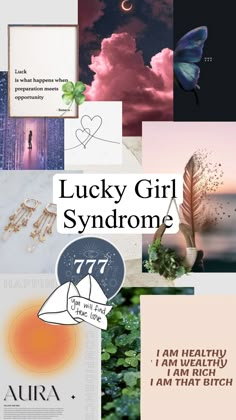 Vision Board Lucky Girl, Lucky Girl Syndrome Wallpaper Aesthetic, Lucky Girl Syndrome Aesthetic, Lucky Girl Syndrome Wallpaper, Lucky Girl Wallpaper, Lucky Girl Syndrome Affirmation, Lucky Girl Aesthetic, Lucky Aesthetic, Manifesting Wallpaper